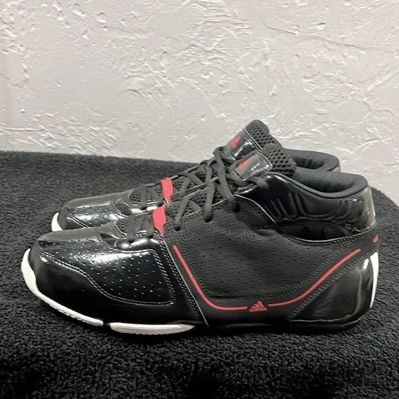 🔥🏀 ADIDAS Thorn LT Lite G21074 Black/Red Basketball Shoes Men Sz 10.5 - PERFEC