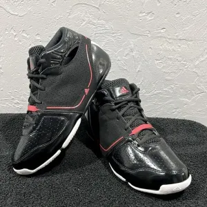 🔥🏀 ADIDAS Thorn LT Lite G21074 Black/Red Basketball Shoes Men Sz 10.5 - PERFEC