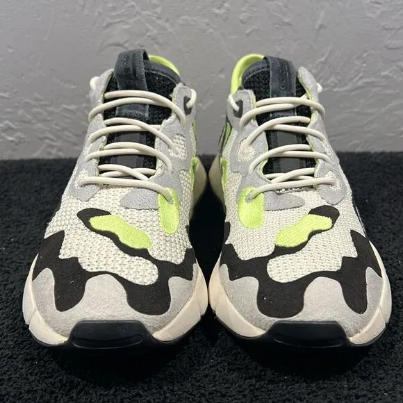 🔥🔥 ADIDAS P.O.D. S3.2 ML Shoes White Hi-Res Yellow Men Sz 8 - EUC - Very RARE!