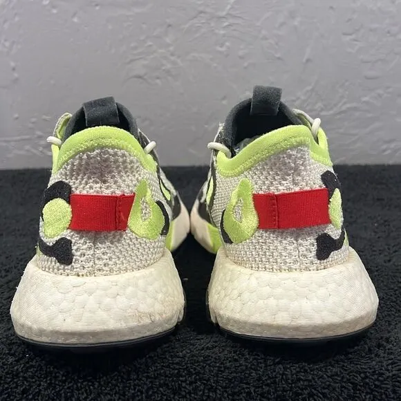 🔥🔥 ADIDAS P.O.D. S3.2 ML Shoes White Hi-Res Yellow Men Sz 8 - EUC - Very RARE!