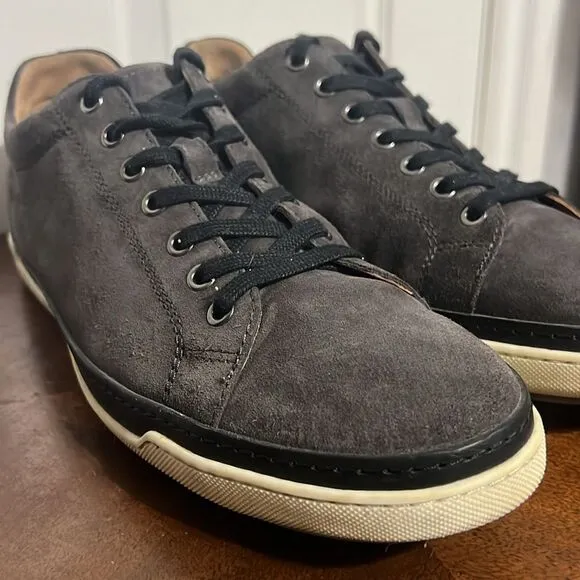 🔥🔥 ALLEN EDMONDS Porter Derby Sneaker Shoes Grey Size 10.5D PERFECT- #50993
