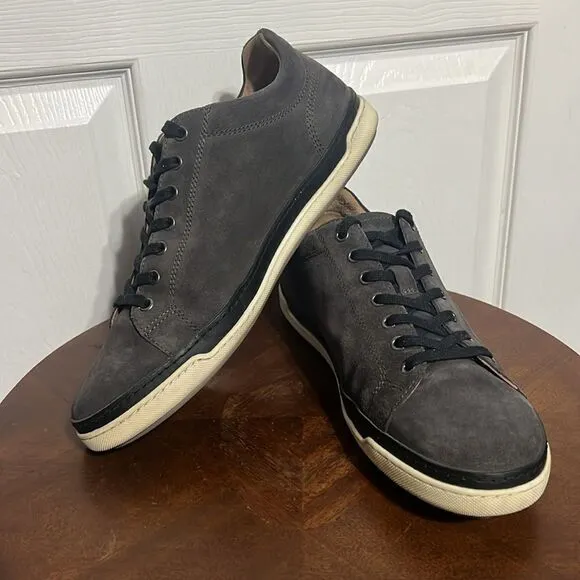 🔥🔥 ALLEN EDMONDS Porter Derby Sneaker Shoes Grey Size 10.5D PERFECT- #50993