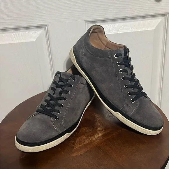 🔥🔥 ALLEN EDMONDS Porter Derby Sneaker Shoes Grey Size 10.5D PERFECT- #50993