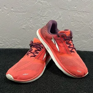 🔥🔥 ALTRA Solstice Zero Drop Running Shoes Women Sz 8.5 Pink/Purple - Good Cond