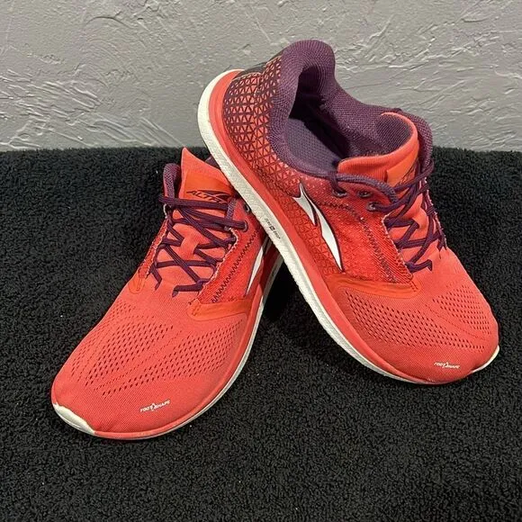 🔥🔥 ALTRA Solstice Zero Drop Running Shoes Women Sz 8.5 Pink/Purple - Good Cond
