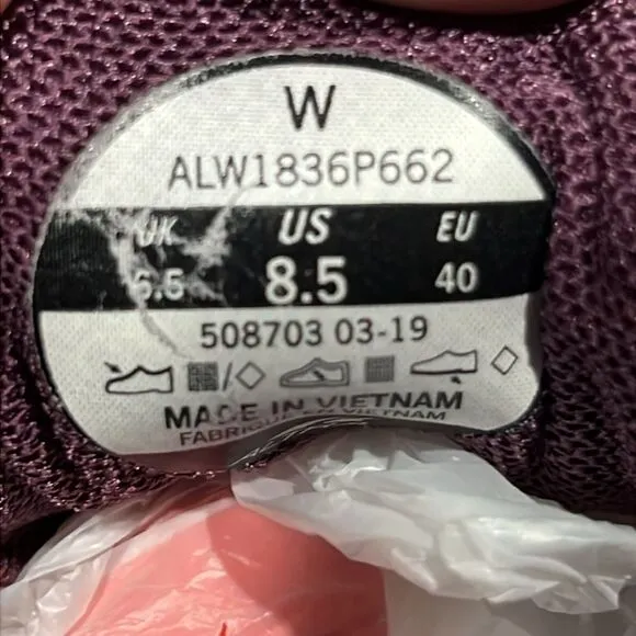 🔥🔥 ALTRA Solstice Zero Drop Running Shoes Women Sz 8.5 Pink/Purple - Good Cond
