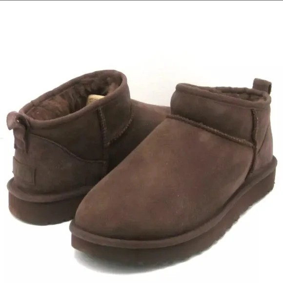 💯 Authentic Ultra Mini Burnt‎ Cedar Uggs