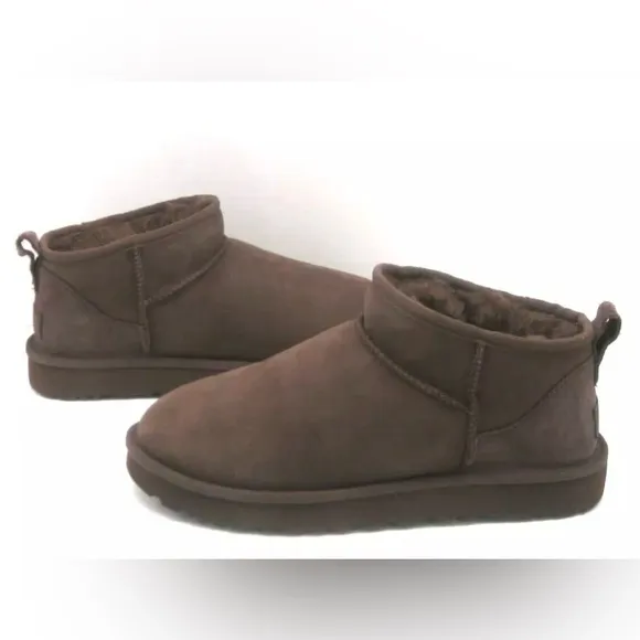 💯 Authentic Ultra Mini Burnt‎ Cedar Uggs