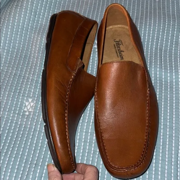 🌹 FLORSHEIM MOTOR MOC TOE VENETIAN DRIVER LOAFER