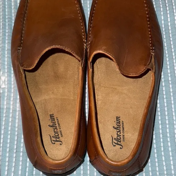 🌹 FLORSHEIM MOTOR MOC TOE VENETIAN DRIVER LOAFER