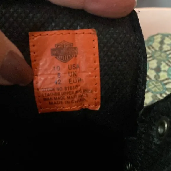 ￼ Harley Davidson lace up boots