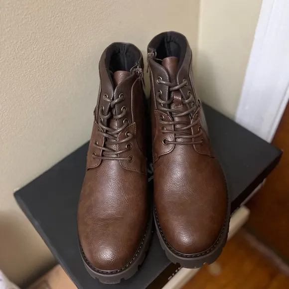 🆕 Nick Graham New Mens Barkely Boots Brown