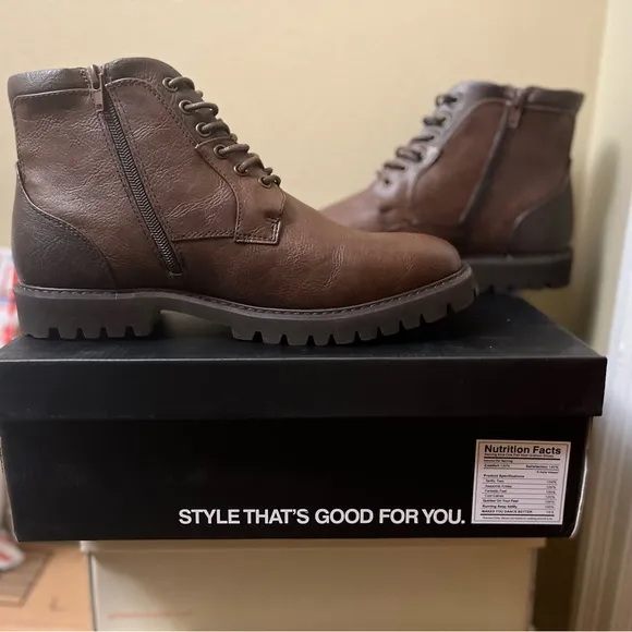 🆕 Nick Graham New Mens Barkely Boots Brown