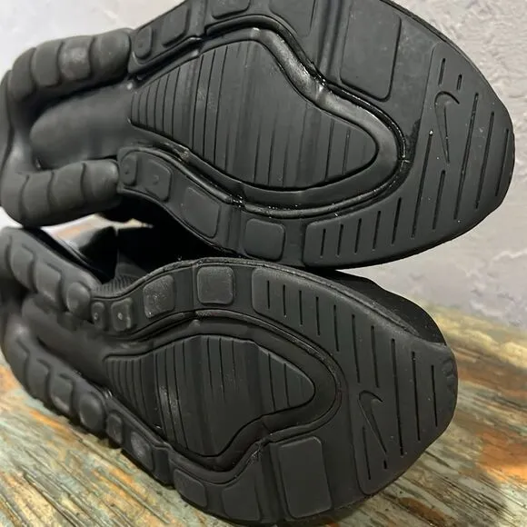 🔥🔥 NIKE Air Max 270 ‘Triple Black’ Running Shoes AH6789-006 Women Sz 7 - EUC