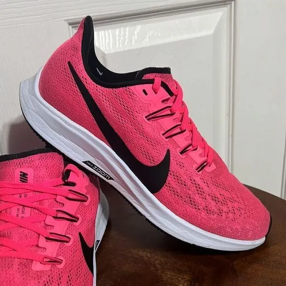🔥🔥 Nike Air Zoom Pegasus 36 Running Shoes Hyper Pink Women’s Sz 8 - PERFECT