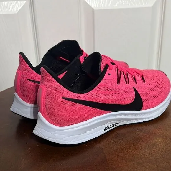 🔥🔥 Nike Air Zoom Pegasus 36 Running Shoes Hyper Pink Women’s Sz 8 - PERFECT