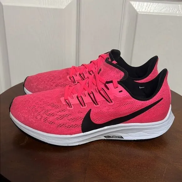 🔥🔥 Nike Air Zoom Pegasus 36 Running Shoes Hyper Pink Women’s Sz 8 - PERFECT