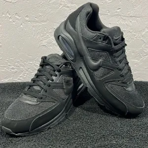🔥🔥 NIKE Air Max Command Triple Black Running Streetwear Shoes Sz 12 - PERFECT