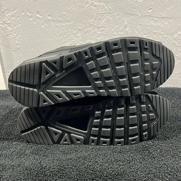 🔥🔥 NIKE Air Max Command Triple Black Running Streetwear Shoes Sz 12 - PERFECT
