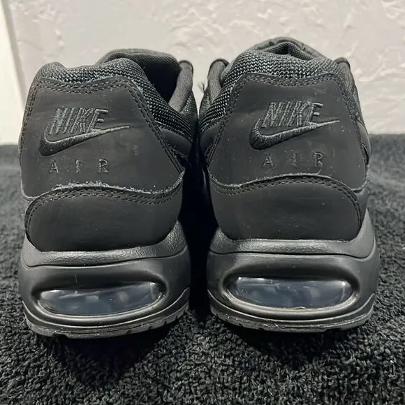 🔥🔥 NIKE Air Max Command Triple Black Running Streetwear Shoes Sz 12 - PERFECT
