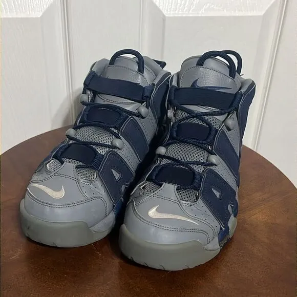 🔥🏀 Nike Air More Uptempo Georgetown Mens Sz 10.5 Basketball Shoes 921948-003