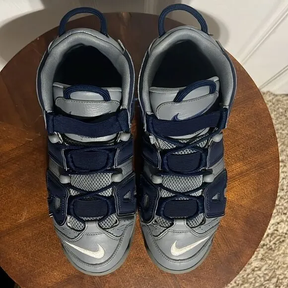 🔥🏀 Nike Air More Uptempo Georgetown Mens Sz 10.5 Basketball Shoes 921948-003