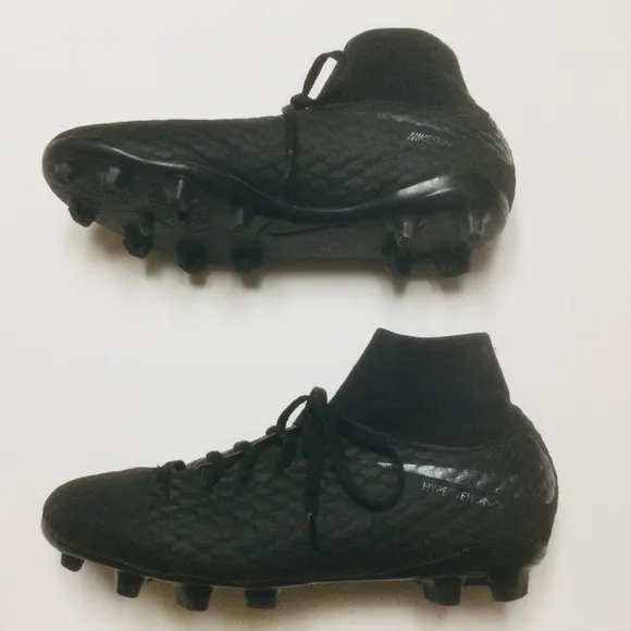 ⚽️ NIKE - HYPERVENOM 3 - OUTDOOR - BLACK - SOCCER SHOES ⚽️