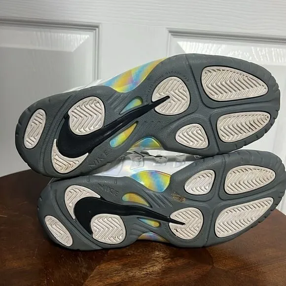 🔥 NIKE LITTLE POSITE ONE GS 'RAINBOW PIXEL' Big Kids 4Y - EXCELLENT Condition