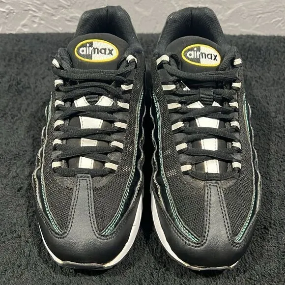 🔥 NIKE Air Max 95 Game Special Edition Black Sneakers Youth Sz 4.5Y / Women 6.5
