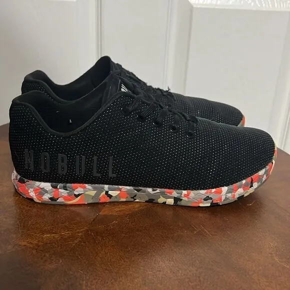 🔥🔥 NOBULL PROJECT Black Wild Trainer Plus Sneakers Womens Sz 10 - EUC