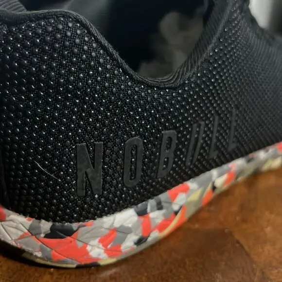 🔥🔥 NOBULL PROJECT Black Wild Trainer Plus Sneakers Womens Sz 10 - EUC