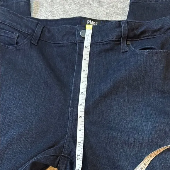 ✨ PAIGE Hoxton Ankle Jeans – Alania Dark Wash, Size 32, Excellent Condition ✨
