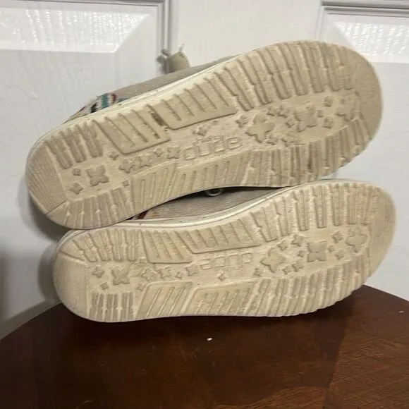 🔥🏝️ WOMEN'S HEYDUDE WENDY FUNK Slip-On Casual Lined Shoes - Size 6 - EXCELLENT