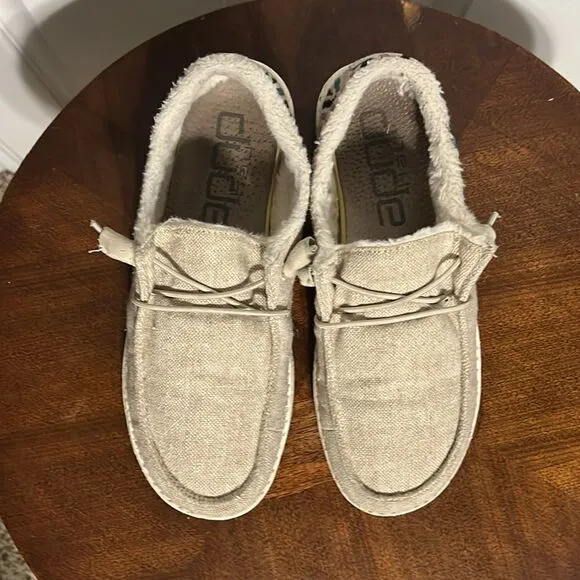 🔥🏝️ WOMEN'S HEYDUDE WENDY FUNK Slip-On Casual Lined Shoes - Size 6 - EXCELLENT
