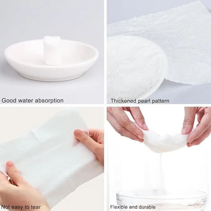 100 PCS Compressed Towels Pack with 2 Carrying Cases, Portable for Home Travel Camping Outdoors and Beauty Salon (100PCS   2 Carrying Cases)