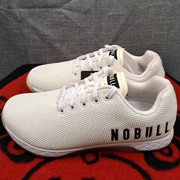 2 Pairs NWT NOBULL Electric Blue &amp; White Cross Training Shoes Men 10