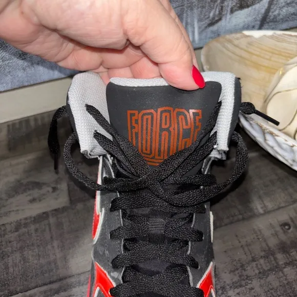 🔥2013 -NIKE Son Of Force Mid 616303-003   Leather Shoes  J27 size 9.5​