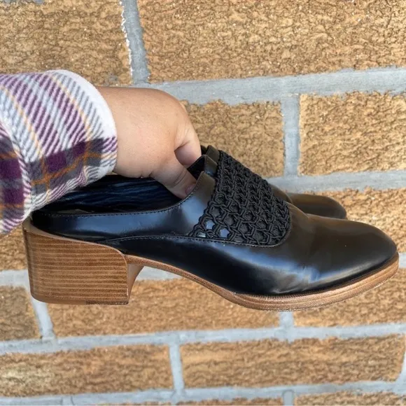 3.1 Phillip Lim Claridge Leather Mules Sz 38