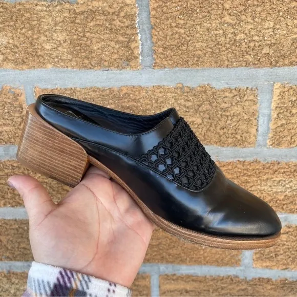 3.1 Phillip Lim Claridge Leather Mules Sz 38