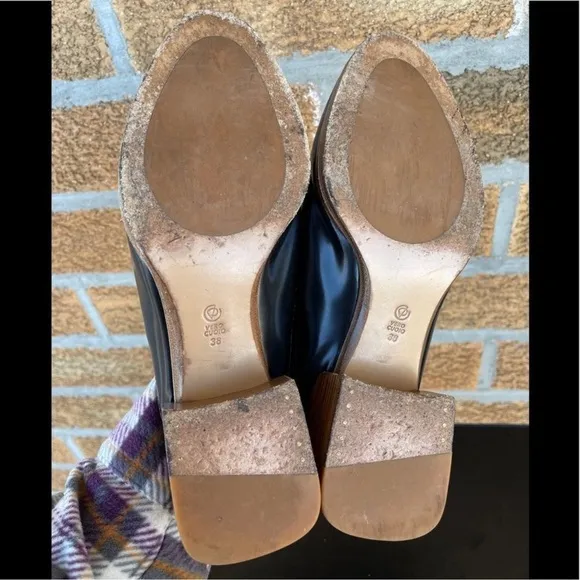 3.1 Phillip Lim Claridge Leather Mules Sz 38