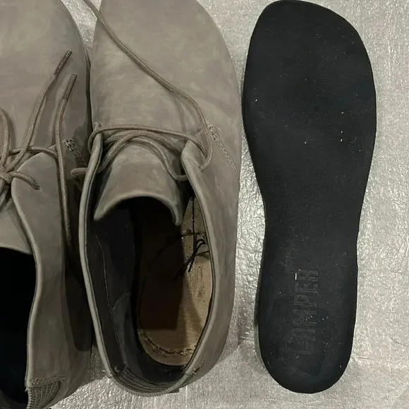 [37/6-6.5]Camper Gray  Ankle Boots for Women