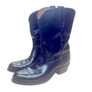 Acme Men's black cowboy boots 9070 size 9D Worn a few times excellent condition