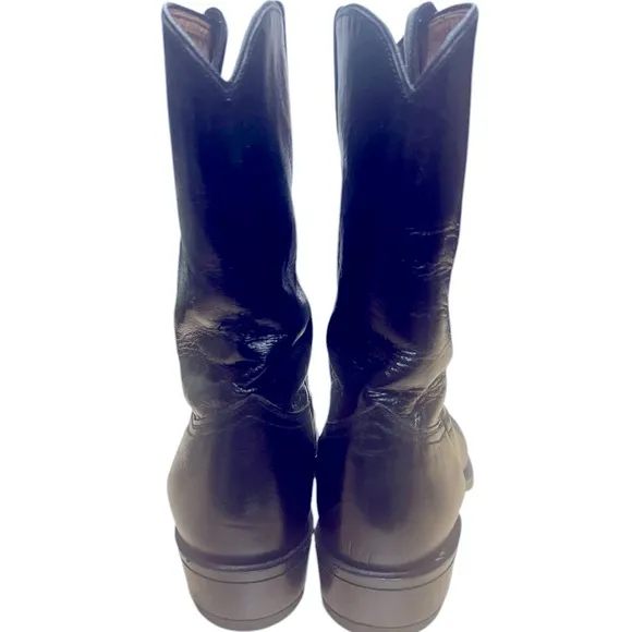 Acme Men's black cowboy boots 9070 size 9D Worn a few times excellent condition
