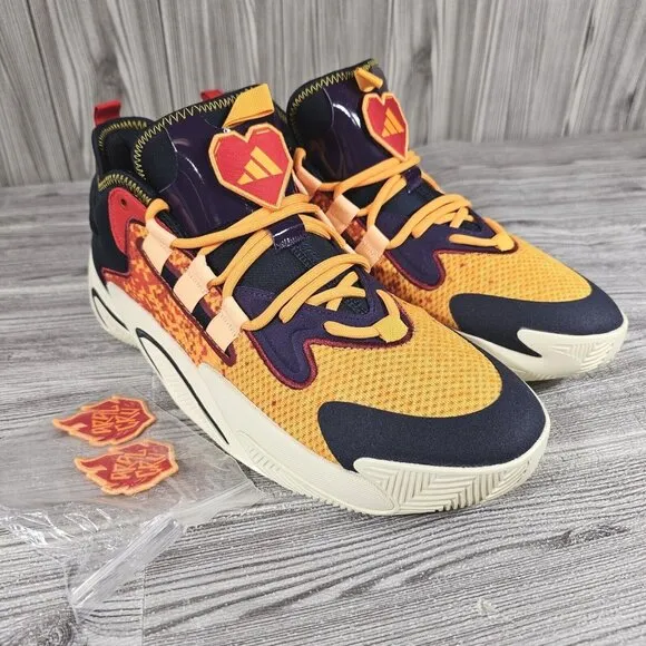 Adidas BYW Select x Aral Cru Shoes Collegiate Gold Orange ID6097 - Men’s Size 10