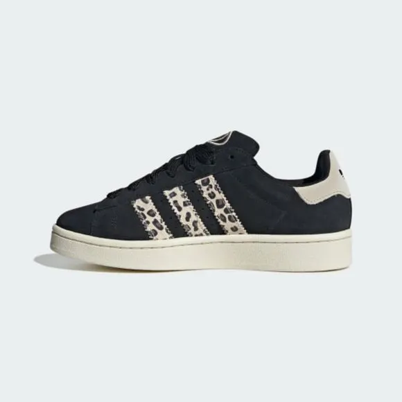 Adidas Campus 00s Black Leopard Print Womens Shoes ID7039 NEW Size 11