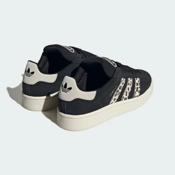 Adidas Campus 00s Black Leopard Print Womens Shoes ID7039 NEW Size 11