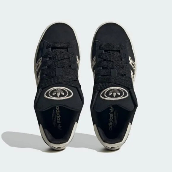 Adidas Campus 00s Black Leopard Print Womens Shoes ID7039 NEW Size 11