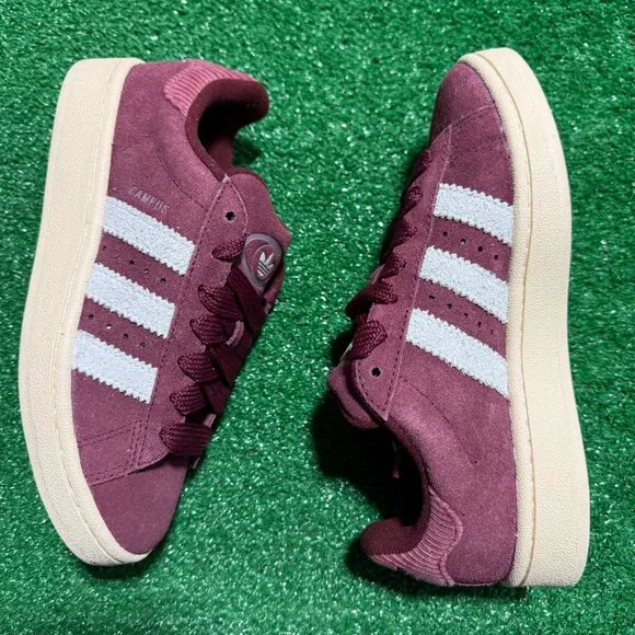 Adidas Campus 00s Low Womens Casual Shoes Red IG2122 NEW Multi Sz