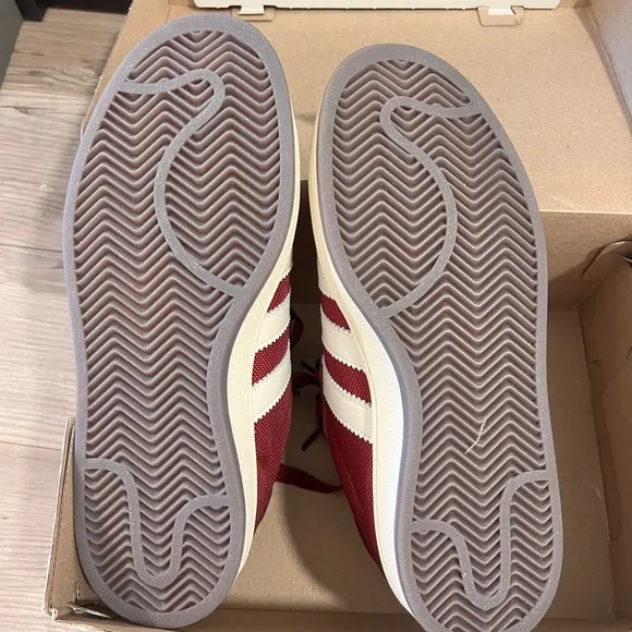 Adidas Campus 00s Men’s Adidas Sneakers - US Size 9, Brand New (Maroon/White)