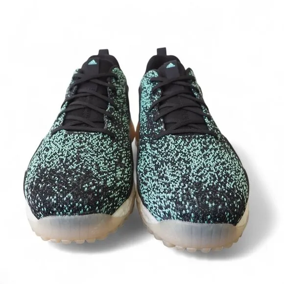 Adidas CodeChaos 21 Primeblue 'Black Acid Mint' Golf Shoes FW5614 Men's 11.5